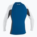 Férfi O'Neill Premium Skins Rash Guard mélytengeri/ grafit/ fehér úszó hosszú ujjú úszógumi 2
