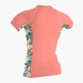 Női úszópóló O'Neill Side Print Rash Guard desert flower/cara florál 2