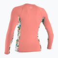 Női úszás hosszú ujjú O'Neill Side Print Rash Guard sivatagi virág / karácsonyi virágos 2