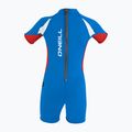 Gyermek UPF 50+ öltöny O'Neill Toddler O'Zone UV Spring óceán/piros/fehér 2