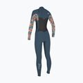 Gyerek neoprénruha O'Neill Girls Epic 4/3 Chest Zip Full Copen Blue/Painted Tropics 2