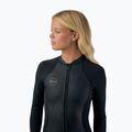 Női neoprén ruha úszáshoz O'Neill Bahia 2/1 mm Front Zip Short Spring glide black/black 6