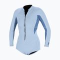 Női neoprén ruha úszáshoz O'Neill Bahia 2/1 mm Front Zip Short Spring chambray blue/surf abstract