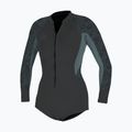 Női neoprén ruha úszáshoz O'Neill Bahia 2/1 mm Front Zip Short Spring tempered steel/shade