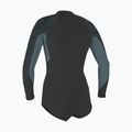Női neoprén ruha úszáshoz O'Neill Bahia 2/1 mm Front Zip Short Spring tempered steel/shade 2