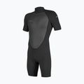 Férfi úszóruha O'Neill Reactor-2 2mm Back Zip SS Spring HJ5 black/black