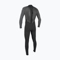 Férfi úszóruha O'Neill Reactor-2 3/2 mm Back Zip Full black/graphite 2