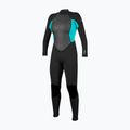 Női úszóruha O'Neill Reactor-2 3/2 mm Back Zip Full black/light aqua