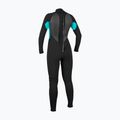 Női úszóruha O'Neill Reactor-2 3/2 mm Back Zip Full black/light aqua 2