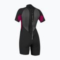 Női úszóruha O'Neill Reactor-2 2mm Back Zip SS Spring IS7 black/punk pink 2