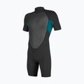 Gyerek úszóruha O'Neill Youth Reactor-2 2mm Back Zip SS Spring black/tide pool