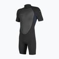 Gyerek úszóruha O'Neill Youth Reactor-2 2mm Back Zip SS Spring black/slate