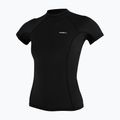 Női úszó póló O'Neill Basic Skins Rash Guard SS black