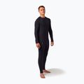 Férfi Surfanic Bodyfit Crewneck thermo hosszú ujjú fekete 2