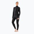 Női termoaktív pulóver Surfanic Cozy Zip Neck fekete 2