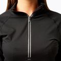 Női termoaktív pulóver Surfanic Cozy Zip Neck fekete 6