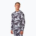 Férfi termoaktív felső Surfanic Bodyfit Limited Edition Crew Neck white out print