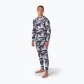 Férfi termoaktív felső Surfanic Bodyfit Limited Edition Crew Neck white out print 2