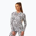Női Surfanic Cozy Limited Edition Thermal hosszú ujjú Crew Neck hó leopárd