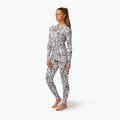 Női Surfanic Cozy Limited Edition Thermal hosszú ujjú Crew Neck hó leopárd 2