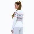 Női Surfanic Cozy Limited Edition Thermal hosszú ujjú Crew Neck fehér fairisle 2