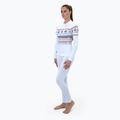 Női termoaktív pulóver Surfanic Cozy Limited Edition Crew Neck white fairisle 2