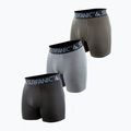 Férfi termikus boxeralsó Surfanic Carbondri 3 pár black/grey/khaki