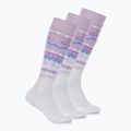 Sízokni Surfanic Pro Tech Fairisle 3 pár ice lilac 2