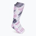 Női sízokni Surfanic Pro Tech 3Pk Watercolour Sock pink purple