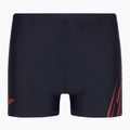 Speedo Sports Logo Print Trunks kék/piros gyermek úszónadrág boxer
