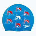 Speedo gyermek úszósapka Slogan Print kék