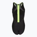 Speedo Reflect Wave fekete/zöld női egyrészes fürdőruha 2