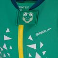 Speedo Croc Printed Float gyerek fürdőruha + mellény zöld 3
