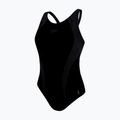 Női egyrészes fürdőruha  Speedo Placement Laneback black/grey