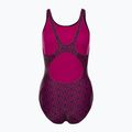Speedo Boomstar Allover Muscleback női egyrészes fürdőruha Fekete rózsaszín 68-12299B344 2