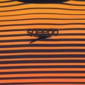 Speedo Női úszás hosszú ujjú Placement Wrap Back Top kék/narancs 3