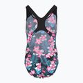 Speedo Allover Splashback kék/rózsaszín egyrészes gyermek fürdőruha 2