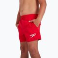 Speedo Essential 13" gyermek úszónadrág piros színben 5