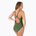 Speedo Boomstar Allover Muscleback női egyrészes fürdőruha fekete-sárga 68-12299A599 3