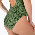 Speedo Boomstar Allover Muscleback női egyrészes fürdőruha fekete-sárga 68-12299A599 5