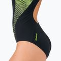 Speedo Fit Laneback női fürdőruha fekete/sárga 68-11389F344 5