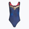 Speedo női egyrészes fürdőruha Digital Placement U-Back kék/piros