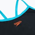 Női egyrészes fürdőruha Speedo Dive Thinstrap Muscleback black / volcanic orange 3