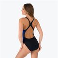 Speedo Placement Powerback női egyrészes fürdőruha fekete/kék 06187F882 3