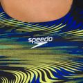 Speedo Placement Powerback női egyrészes fürdőruha fekete/kék 06187F882 4