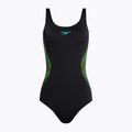 Speedo Placement Muscleback női egyrészes fürdőruha fekete 68-08694