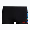 Speedo Digi Allover Panel gyermek úszónadrág fekete 68-09530G685
