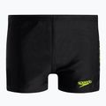 Speedo Plastisol Placement gyermek úszónadrág fekete 68-09530G690