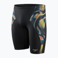 Férfi Speedo Allover Digital V-Cut Jammer fürdőruha fekete 68-10851G633