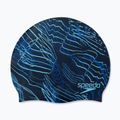 Speedo hosszú hajú nyomtatott tengerészkék úszósapka 68-11306 4